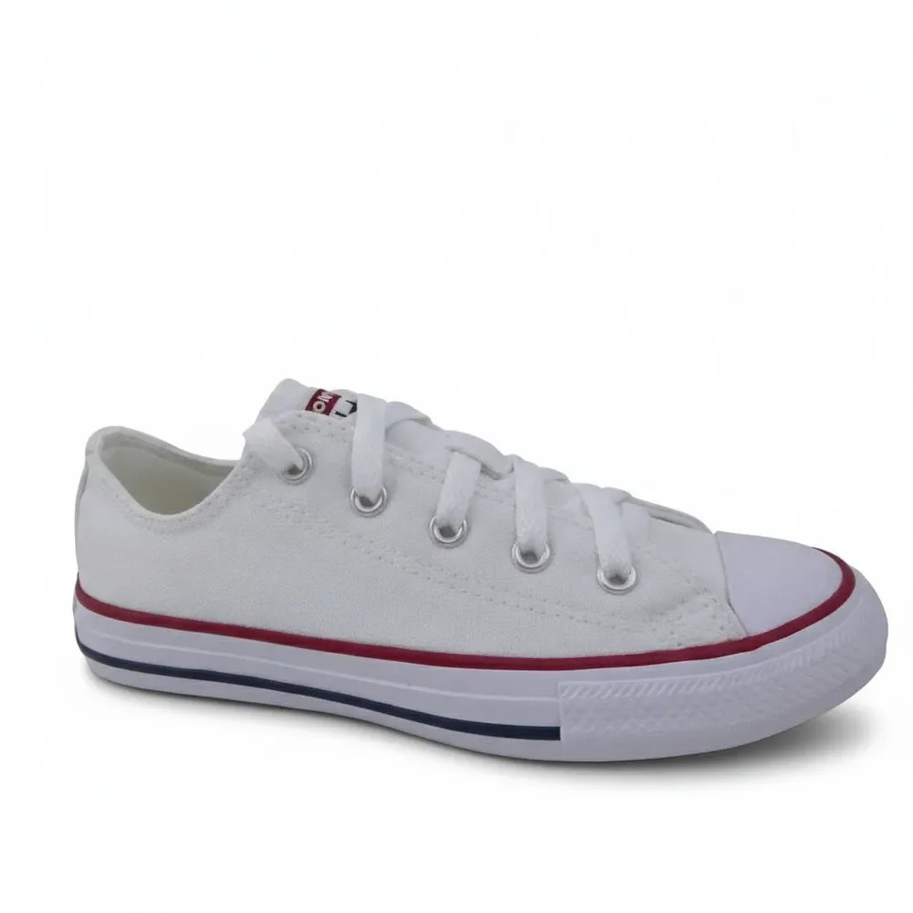 Converse Youth US 1.5 Chuck Taylor All Star Sneaker White Lace Up Low Top 3J256